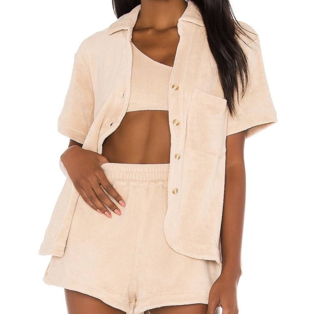 Frankie’s Bikinis Coco Terry Cloth Set
